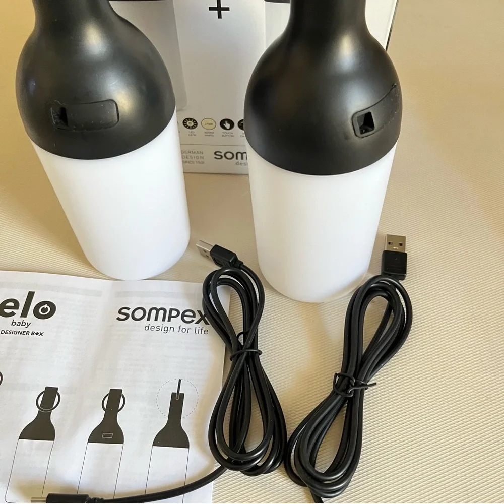 2 Elo Baby DesignerBox LED Rechargeable Lamps
